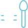 Line drawing of a jar with an apple symbol and a spoon beside it.
