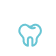 Icon of a dental care product with a tooth symbol on a jar next to a toothbrush.