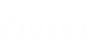 Cigna Healthcare Cigna Healthcare logo featuring the word "cigna" in lowercase letters with a stylized tree above the "i," the word "healthcare" below, commonly seen in clinics like orthodontist NYC offices.